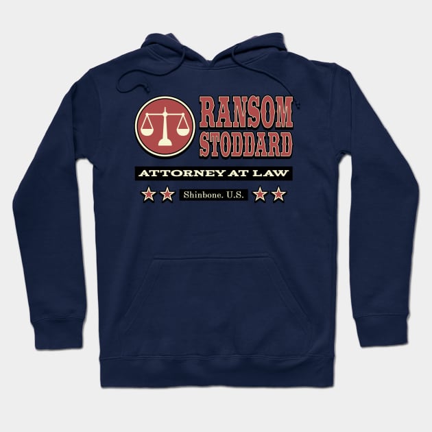 Ransom Stoddard - Who Shot Liberty Valance Hoodie by robotrobotROBOT